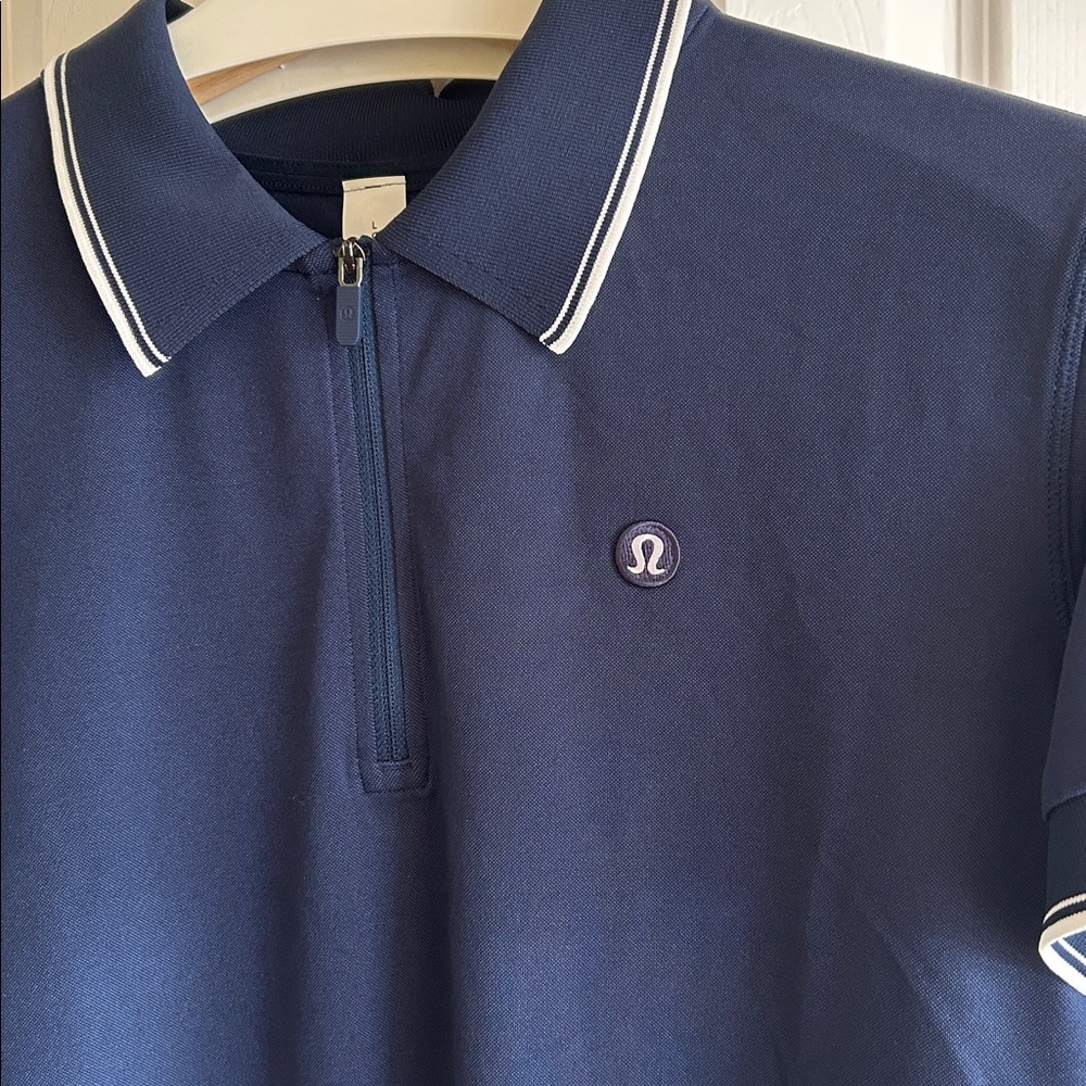 NWT Lululemon Pique Zip-Up Golf Shirt - Picture 5 of 6